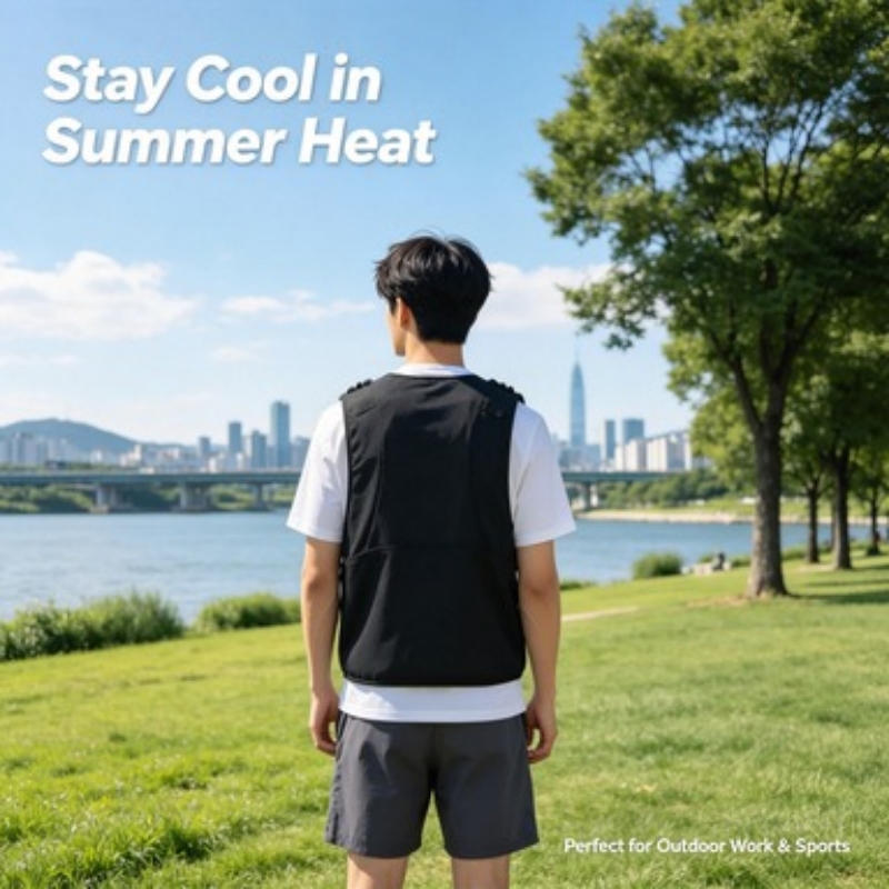 Fishing Vest - Water Cooling Vest Shoulder Straps Mesh