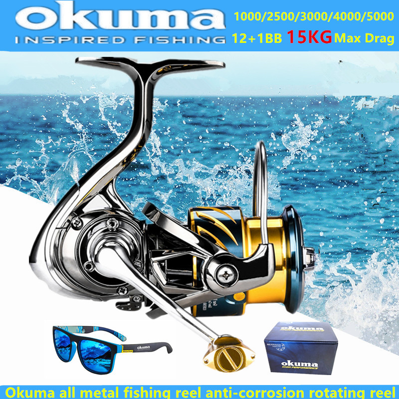 Okuma All Metal Fishing Reel 1 - Kastking Reel Zephyr recension och pris