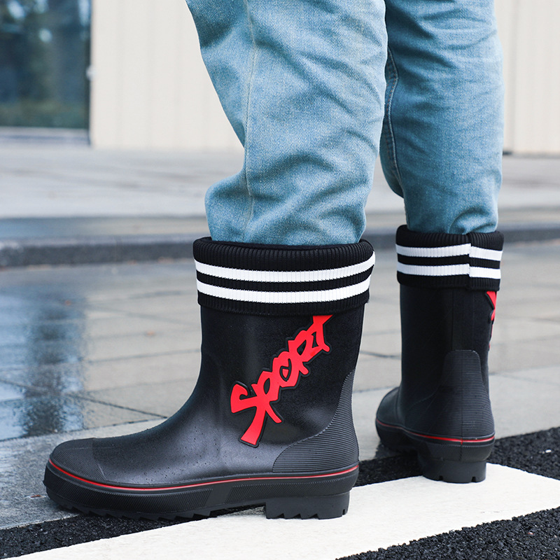 Mid-calf Rain Boots Men Slip-O - Fishing Waders recension och pris