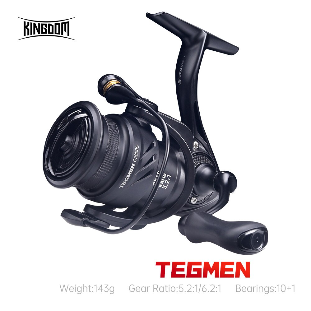 Kingdom Tegmen 5.2:1 6.2:1 143 - Kastking Reel Zephyr recension och pris