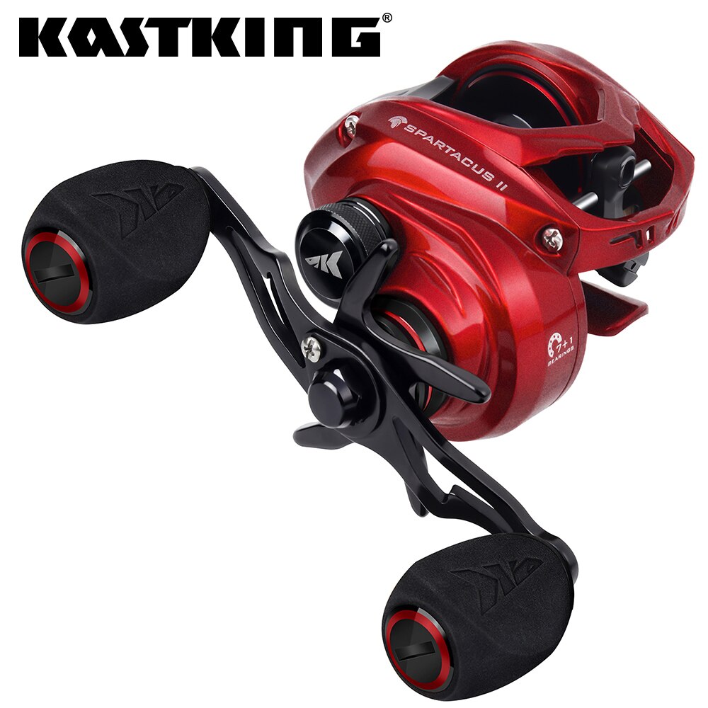 KastKing Spartacus II Red Colo - Kastking Reel Zephyr recension och pris