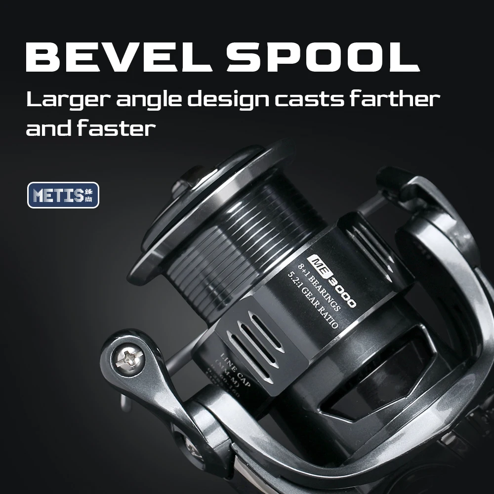 TSURINOYA METIS 1000 2000 3000 - Kastking Reel Zephyr recension och pris