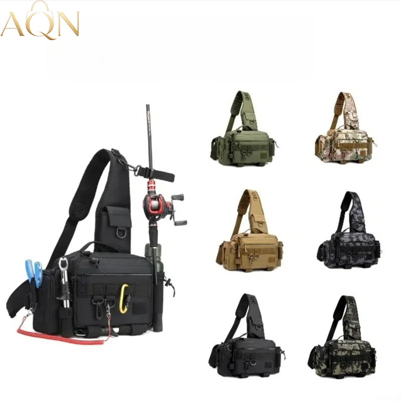 AQN Multifunction Men Outdoor  - Fishing Backpack recension och pris