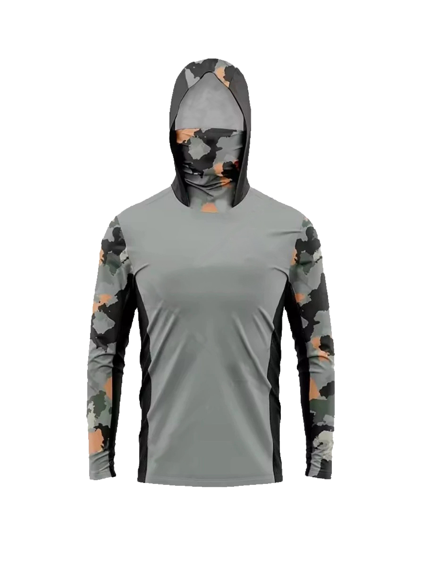 Ocean Blue Digital Brushstroke - Fishing Hoodie recension och pris