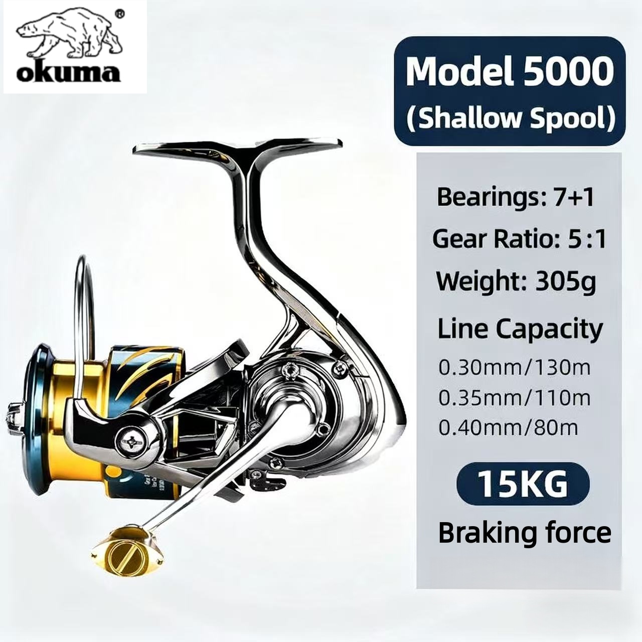Okuma Fishing Tackle Spinning  - Kastking Reel Zephyr recension och pris
