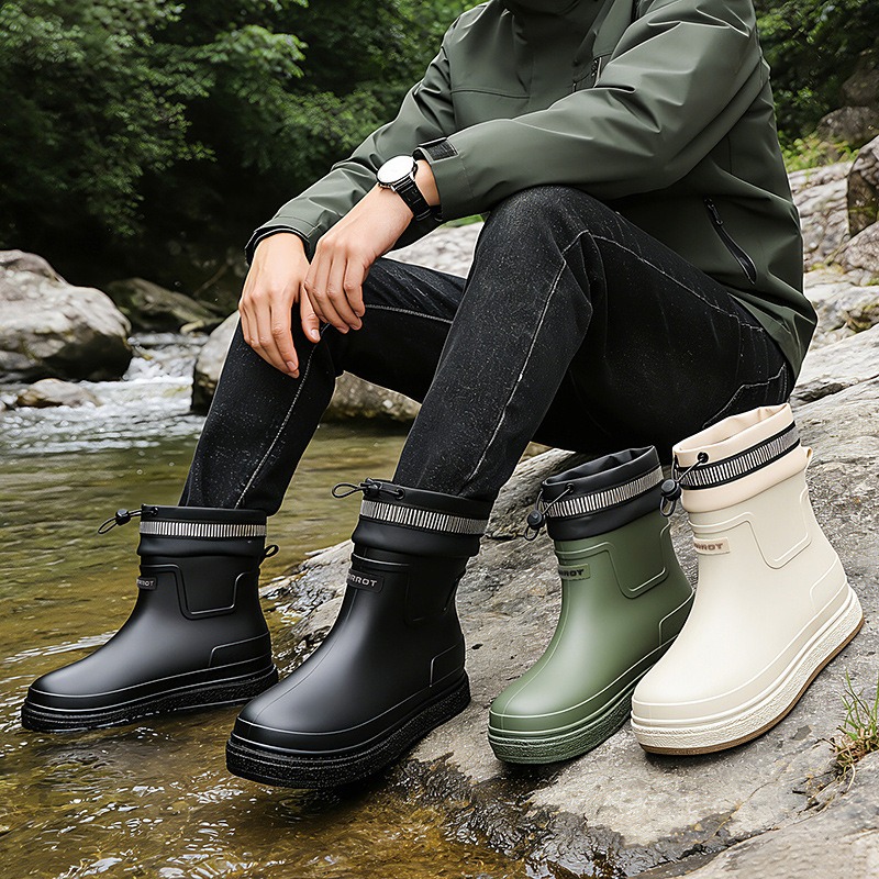 Men Rain Shoes Outdoor Waterpr - Fishing Boots recension och pris
