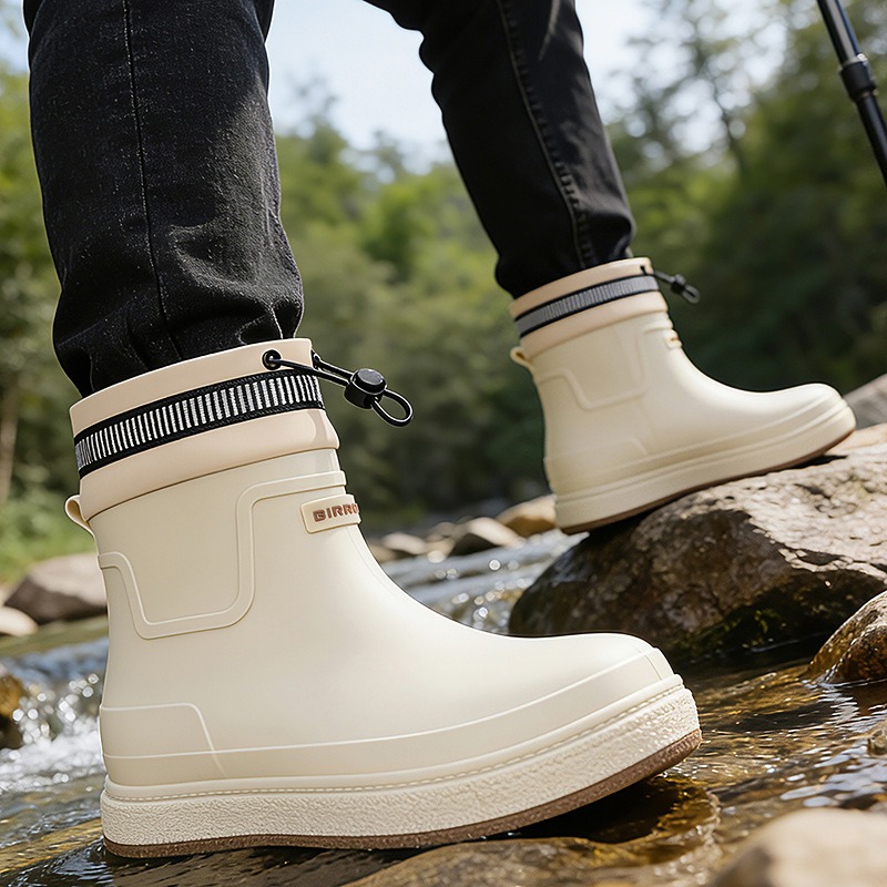 Men Rain Shoes Outdoor Waterpr - Fishing Boots recension och pris