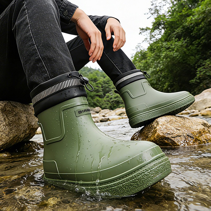 Men Rain Shoes Outdoor Waterpr - Fishing Boots recension och pris