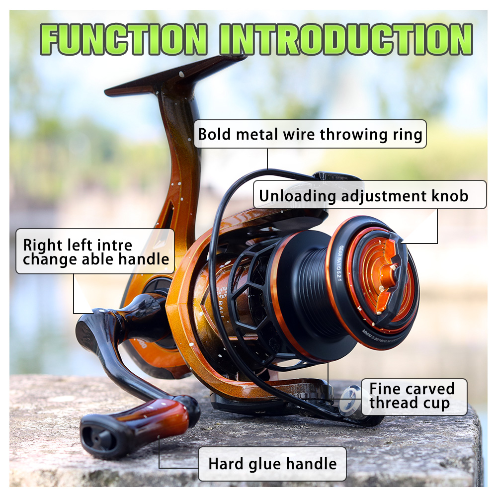 JOSBY Spinning Fishing Reel 10 - Daiwa Reel Bg recension och pris