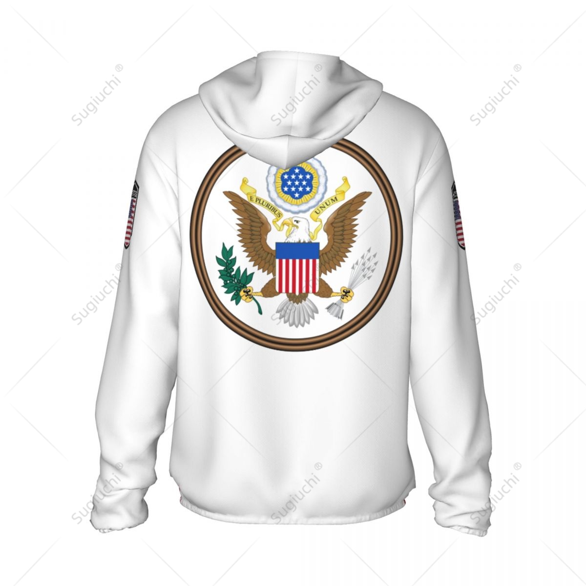 United States Flag Sun Protect - Fishing Hoodie recension och pris