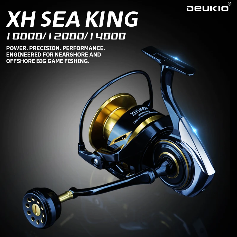 DEUKIO 2026 Long Shot Saltwate - Abu Garcia Reel Max recension och pris
